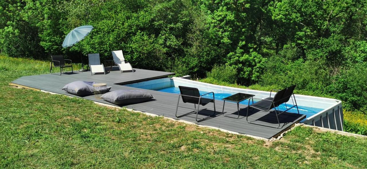 Domaine Lvd Avec Spa, Bois Et Riviere Privee La Bloutiere エクステリア 写真